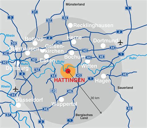 Hattingen Map & Directions .